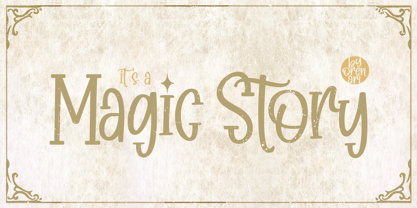 Magic Story Font Poster 1