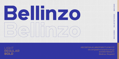 Bellinzo Font Poster 1