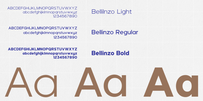 Bellinzo Font Poster 2