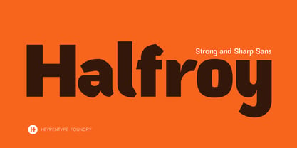 Halfroy Font Poster 1