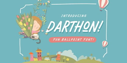 Darthon Font Poster 1