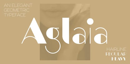 Aglaia Font Poster 1