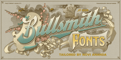 NS Bullsmith Font Poster 1