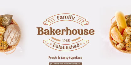 Bakeryhouse Font Poster 1