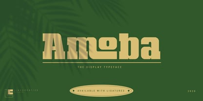 Amoba Font Poster 1