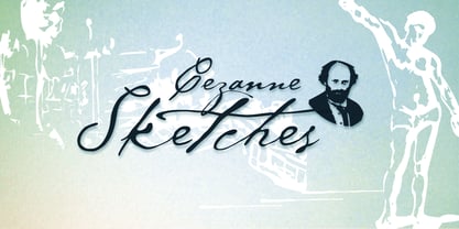 P22 Cezanne Font Poster 6