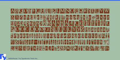 Addlethorpe Font Poster 5