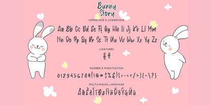 Bunny Story Font Poster 7