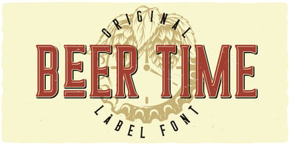 Beer Time Font Poster 5