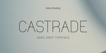 Castrade Font Poster 1