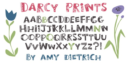 Darcy Font Poster 3