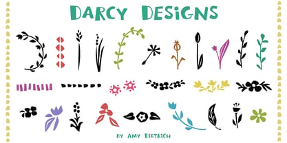 Darcy Font Poster 7