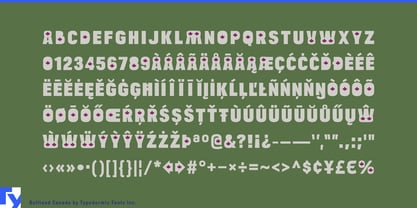 Bulltoad Font Poster 5