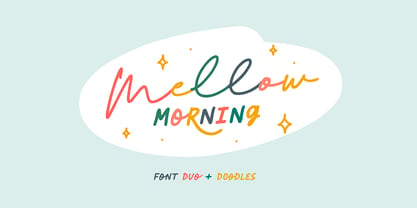 Mellow Morning Font Poster 1