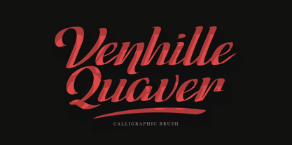 Vanhille Quaver Font Poster 1