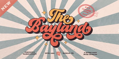 Bayland Font Poster 1