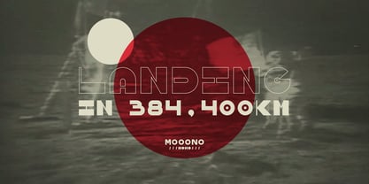 Mooono Font Poster 9