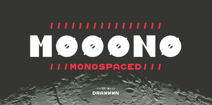 Mooono Font Poster 1