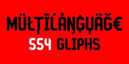 STP Display Cyrillic Font Poster 5