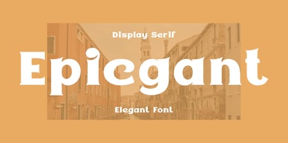 Epicgant Font Poster 1