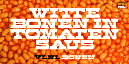 VLNL Bonen Font Poster 6