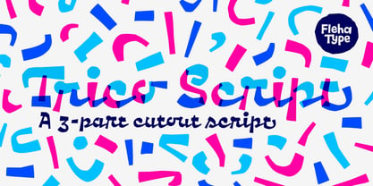 Trico Script Font Poster 1