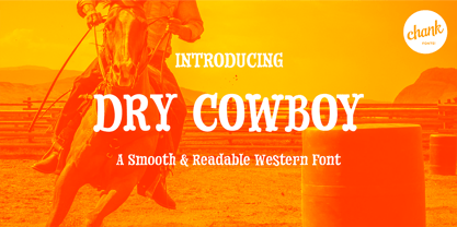 Dry Cowboy Font Poster 1