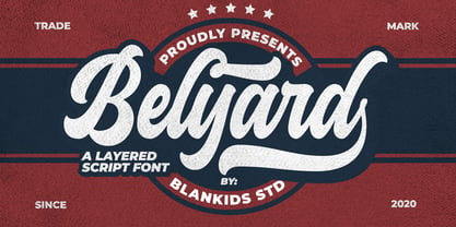 Belyard Font Poster 1