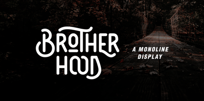 Brotherhood Font Poster 1