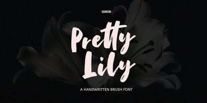 Pretty Lily Fuente Póster 1