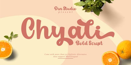 Chyali Font Poster 1