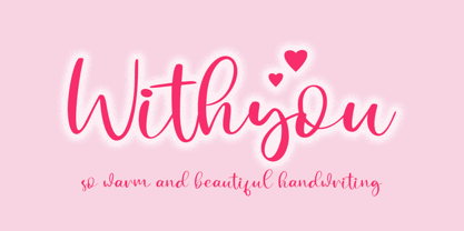 Withyou Font Poster 1
