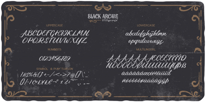 Black Arcade Fuente Póster 8