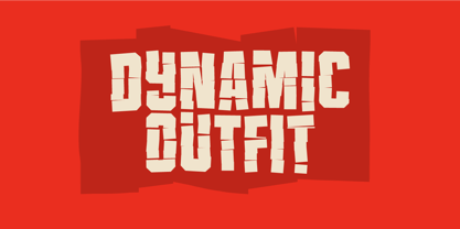 Dynamic Outfit Font Poster 1