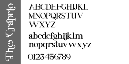 The Craprio Font Poster 7