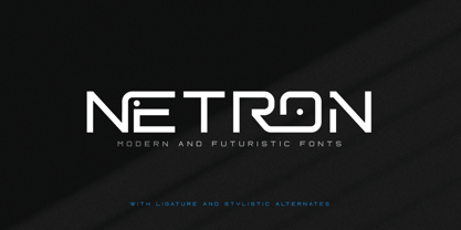 Netron Font Poster 1