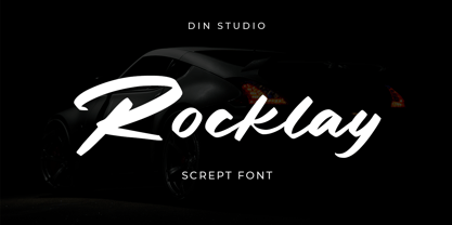 Rocklay Font Poster 1
