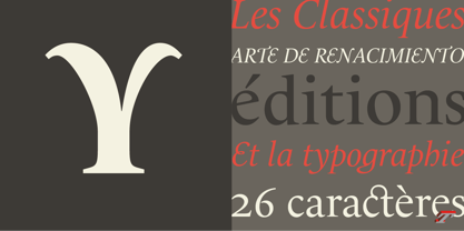 Le Monde Livre Classic Std Font Poster 3