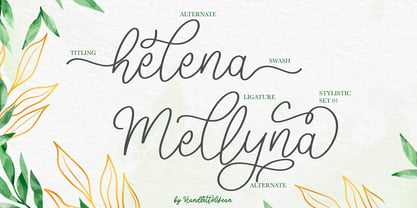 Mellyna Font Poster 11