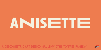 Anisette Std Font Poster 1