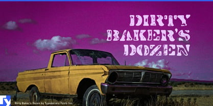 Dirty Bakers Dozen Fuente Póster 1