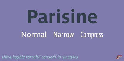 Parisine Std Font Poster 1