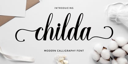 Childa Script Police Poster 1