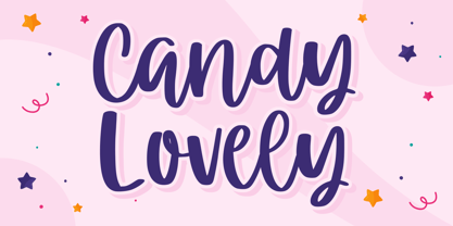 Candy Lovely Fuente Póster 1