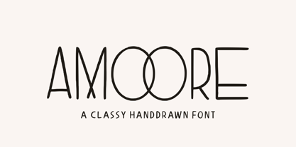 Amoore Font Poster 1