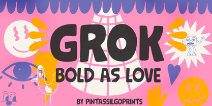 Grok Font Poster 1