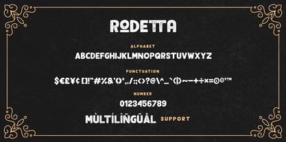 Rodetta Font Poster 6