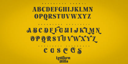 Lettown Hills Font Poster 8