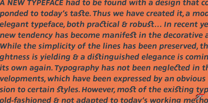 Prosaic Std Font Poster 6