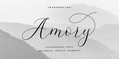 Amory Font Poster 1